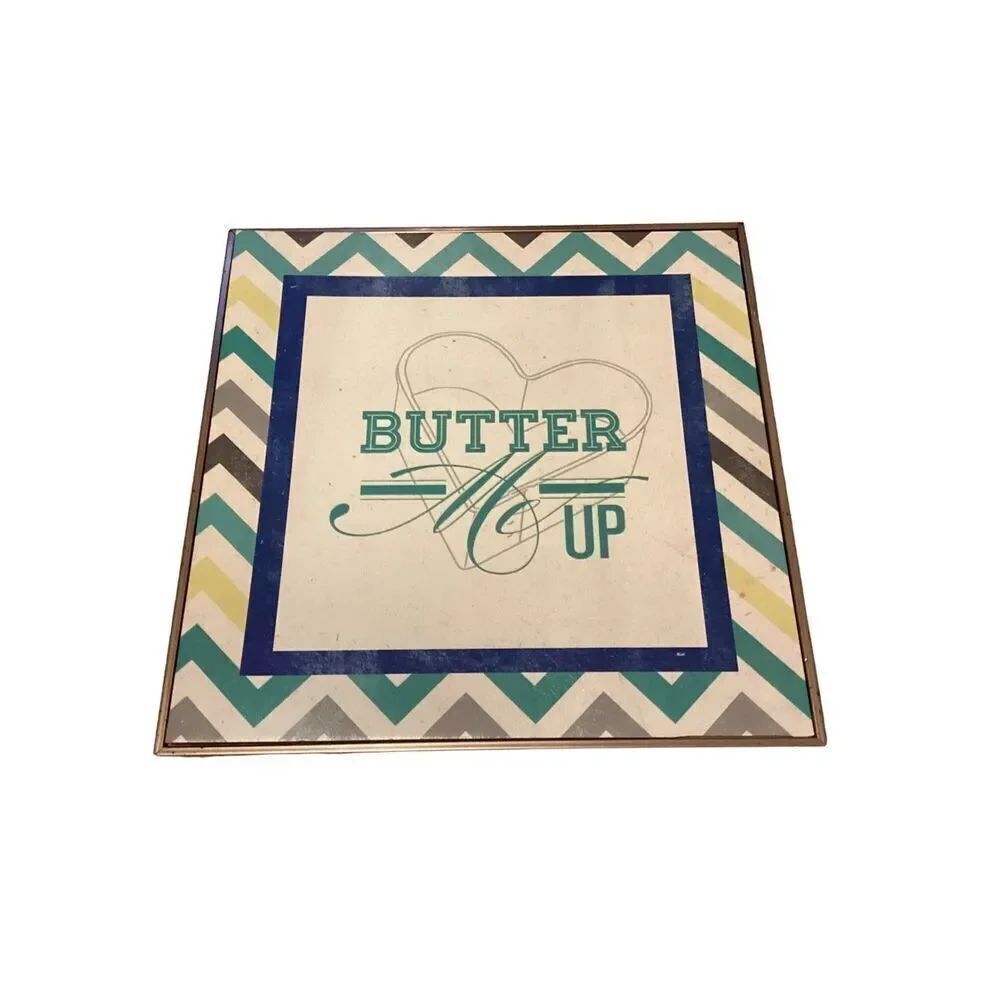 Butter Me Up Canvas Home Decor Decoration Framed Art